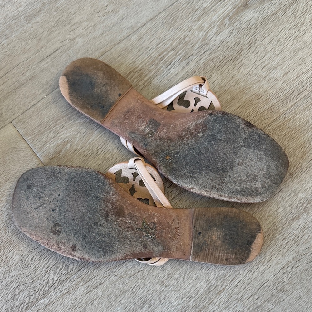 Tory Burch Miller Beige Sandals for Women - Picture 3 of 3
